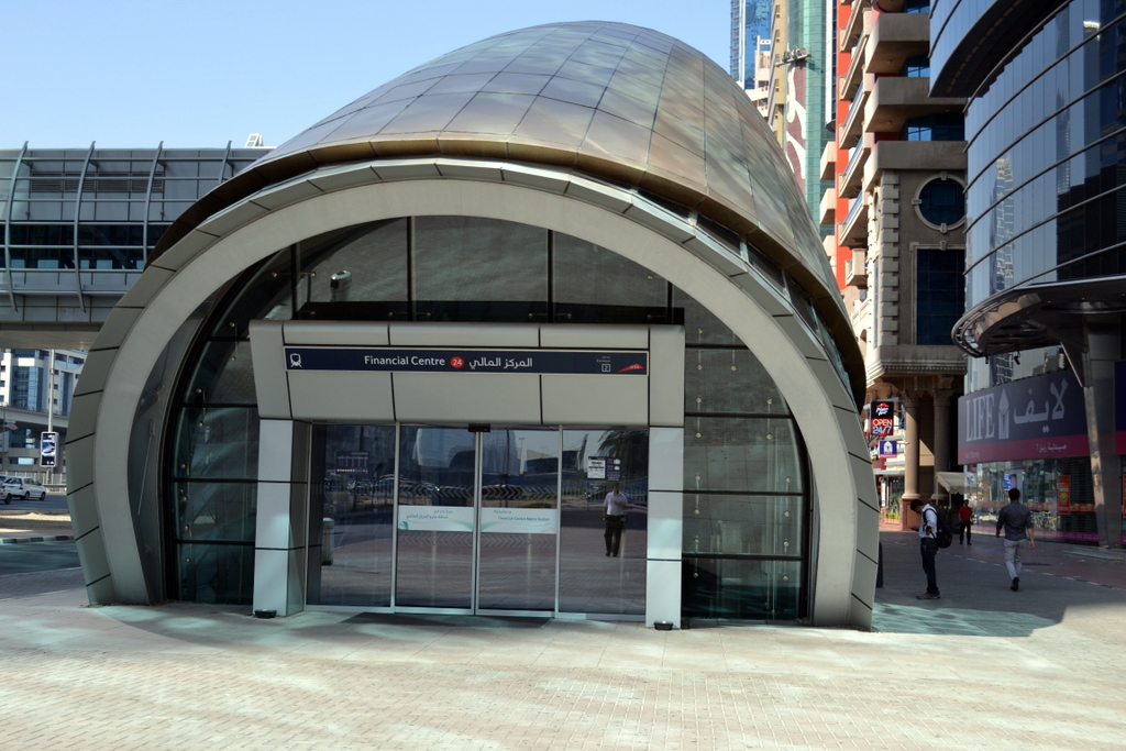 Dubai Metro Station Financial Centre
