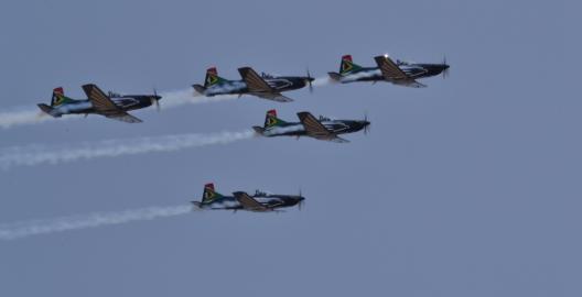 Silver Falcons PC-7 Astra